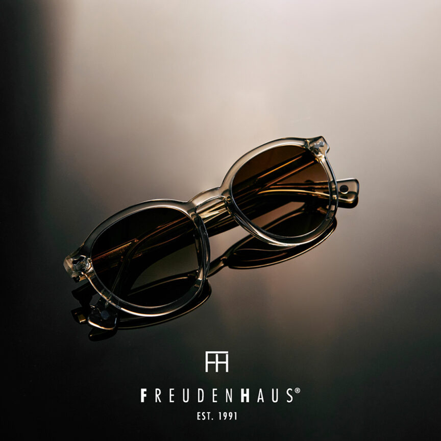 Freudenhaus Eyewear Campaign 2024 fotogragfiert von Fotograf john f richter in münchen